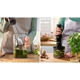 Bosch Serie 4 MSM4B620 licuadora 0,6 L Batidora de inmersión 1000 W Negro, Batidora de mano negro/Antracita, Batidora de inmersión, 0,6 L, Picahielos, 1,4 m, 1000 W, Negro