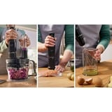 Bosch Serie 4 MSM4B620 licuadora 0,6 L Batidora de inmersión 1000 W Negro, Batidora de mano negro/Antracita, Batidora de inmersión, 0,6 L, Picahielos, 1,4 m, 1000 W, Negro