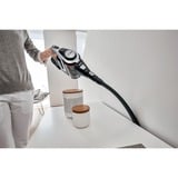 Bosch Serie 8 BSS82SIL1 aspiradora de pie y escoba eléctrica Aspiradora escoba Batería Secar Sin bolsa Negro, Plata 5 Ah, Aspirador vertical blanco, Aspiradora escoba, Sin bolsa, Negro, Plata, Secar, Filtrado, Suelo duro, Alfombra, Escalones, Tapicería