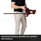 EINHELL GE-CH 36/61 Li-Solo, 3410965, Cortasetos rojo/Negro