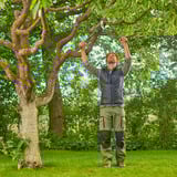 GARDENA Tijeras para ramas EnergyCut Pro S, Tijeras de podar gris/Turquesa