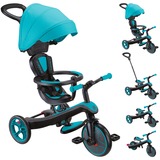 GLOBBER Explorer Trike 4 en 1, Automóvil de juguete turquesa