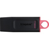 Kingston DataTraveler Unidad Flash USB 3.2 Exodia, Lápiz USB negro/Rojo, 256 GB, USB tipo A, 3.2 Gen 1 (3.1 Gen 1), Tapa, 11 g, Negro, Rosa
