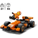 LEGO City Piloto de F1® con Coche McLaren, Juegos de construcción Juego de construcción, 6 año(s), Plástico, 86 pieza(s), 142 g