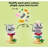 LEGO Classic Mascotas Creativas, Juegos de construcción Juego de construcción, 5 año(s), Plástico, 450 pieza(s), 493 g