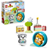DUPLO 10977 Mis Primeros Cachorrito y Gatito con Sonidos, Juguete Educativo, Juegos de construcción