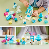 LEGO DUPLO Disney Frozen Caja creativa con Elsa y Olaf, Juegos de construcción 