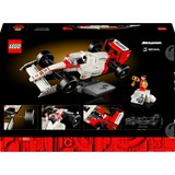 LEGO ICONS McLaren MP4/4 y Ayrton Senna, Juegos de construcción Juego de construcción, 18 año(s), Plástico, 693 pieza(s), 993 g