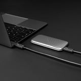 Lindy 31121 cable Thunderbolt 2 m 40 Gbit/s Negro negro, Masculino, Masculino, 2 m, Negro, Níquel, 40 Gbit/s