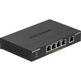 Netgear GS305PP No administrado Gigabit Ethernet (10/100/1000) Energía sobre Ethernet (PoE) Negro, Interruptor/Conmutador negro, No administrado, Gigabit Ethernet (10/100/1000), Bidireccional completo (Full duplex), Energía sobre Ethernet (PoE), Montaje de pared