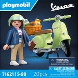 PLAYMOBIL 1969 Vespa 150 Sprint Veloce, verde claro, Juegos de construcción 