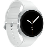 Samsung Galaxy Watch 8 3,3 cm (1.3") AMOLED 40 mm Digital 438 x 438 Pixeles Pantalla táctil Plata Wifi GPS (satélite), SmartWatch plateado, 3,3 cm (1.3"), AMOLED, Pantalla táctil, 32 GB, GPS (satélite), 30 g