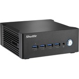 Shuttle XPC nano NA10H7, Barebone negro