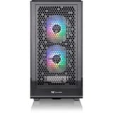 Thermaltake Ceres 330 TG ARGB, Cajas de torre negro