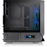 Thermaltake Ceres 330 TG ARGB, Cajas de torre negro