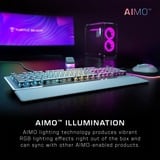 Turtle Beach Vulcan II, Teclado para gaming aluminio (cepillado)/blanco