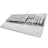 Turtle Beach Vulcan II, Teclado para gaming aluminio (cepillado)/blanco