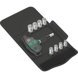 Wera Kraftform Kompakt 400 RA Set 2, con función de trinquete, Llave de tubo negro/Verde