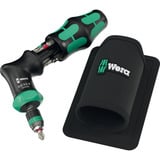 Wera Kraftform Kompakt Pistol RA-R 1, Conjuntos de bits negro/Verde