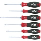 Wiha Juego de destornilladores SoftFinish, 6 piezas negro/Rojo