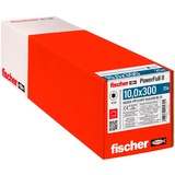 fischer Tornillo para madera PowerFull II 10,0x300 ZK TX VG 