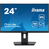 iiyama XUB2492HSU-B6, Monitor LED negro (mate)