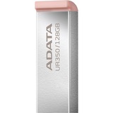 ADATA UR350 unidad flash USB 128 GB USB tipo A 3.2 Gen 1 (3.1 Gen 1) Marrón, Lápiz USB níquel/Marrón, 128 GB, USB tipo A, 3.2 Gen 1 (3.1 Gen 1), 100 MB/s, Sin tapa, Marrón