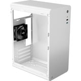 Aerocool CS110 Mini Tower Blanco, Cajas de torre blanco, Mini Tower, PC, Blanco, micro ATX, Mini-ITX, SPCC, Acero, Hogar / Oficina