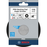 Bosch 2 608 601 711 accesorio para amoladora angular Almohadilla de apoyo, Plato lijador Almohadilla de apoyo, 11,5 cm, Bosch, Negro, 13300 RPM, Plástico