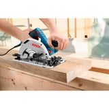Bosch GKS 55+ GCE + FSN 1400 16,5 cm Negro, Azul 4700 RPM 1350 W, Sierra circular azul, Madera, Negro, Azul, Sin escobillas, 16,5 cm, 4700 RPM, 6,3 cm