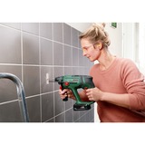 Bosch Martillo perforador inalámbrico UniversalHammer 18V verde/Negro