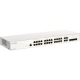 D-Link DBS-2000-28 switch Gestionado L2 Gigabit Ethernet (10/100/1000) Gris, Interruptor/Conmutador Gestionado, L2, Gigabit Ethernet (10/100/1000), Montaje en rack