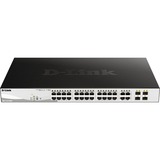 D-Link DGS-1210-28MP/E switch Gestionado L2 Gigabit Ethernet (10/100/1000) Energía sobre Ethernet (PoE) 1U Negro, Gris, Interruptor/Conmutador Gestionado, L2, Gigabit Ethernet (10/100/1000), Energía sobre Ethernet (PoE), Montaje en rack, 1U