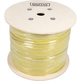 Digitus Cable de instalación de par trenzado S/FTP CAT 7A, AWG 22/1, FRNC-C; LSZH-3 amarillo, AWG 22/1, FRNC-C; LSZH-3, 1000 m, Cat7a, S/FTP (S-STP)