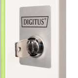 Digitus DN-19 D-12-U, Panel frontal gris