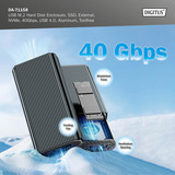 Digitus USB M.2 SSD, Caja de unidades aluminio