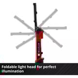 EINHELL Lámpara inalámbrica Power X-Change TE-CL 18/1000 S Li - Solo, 18Volt, Luz de LED rojo