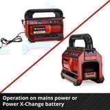 EINHELL Power X-Change Compresor híbrido PRESSITO 18/25 Hybrid rojo/Negro