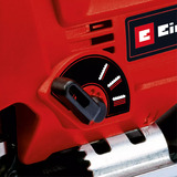 EINHELL Stichsäge TC-JS 80/1 Kit, Sierra de calar rojo/Negro
