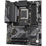 GIGABYTE B760 GAMING X AX Placa Base - Compatible con procesadores Intel Core de 14ª generación, VRM digital de 8+1+1 fases, hasta 7600MHz DDR5 (OC), 3x PCIe 4.0 M.2, Wi-Fi 6E, 2.5GbE LAN, USB 3.2 Gen 2 negro/Gris, VRM digital de 8+1+1 fases, hasta 7600MHz DDR5 (OC), 3x PCIe 4.0 M.2, Wi-Fi 6E, 2.5GbE LAN, USB 3.2 Gen 2, Intel, LGA 1700, Intel® Celeron®, Intel® Core™ i3, Intel® Core™ i5, Intel® Core™ i7, Intel® Core™ i9,..., LGA 1700, DDR5-SDRAM, 256 GB