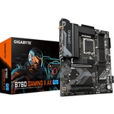 GIGABYTE B760 GAMING X AX, Placa base negro/Gris