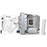 GIGABYTE B860I AORUS PRO ICE Placa base - CPUs Intel Core Ultra, VRM de 8+1+2+1 fases, hasta 9200MHz DDR5, 1xPCIe 5.0 + 1xPCIe 4.0 M.2, LAN 2,5 GbE, WIFI 7, Thunderbolt 4 plateado, VRM de 8+1+2+1 fases, hasta 9200MHz DDR5, 1xPCIe 5.0 + 1xPCIe 4.0 M.2, LAN 2,5 GbE, WIFI 7, Thunderbolt 4, Intel, LGA 1851 (Socket V1), Intel Core Ultra (Serie 1), Intel Core Ultra (Series 2), LGA 1851, DDR5-SDRAM, 128 GB