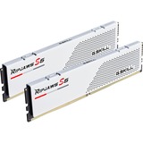 G.Skill Ripjaws S5 / F5-5600J3636D32GX2-RS5W módulo de memoria 64 GB 2 x 32 GB DDR5 5600 MHz, Memoria RAM blanco, 64 GB, 2 x 32 GB, DDR5, 5600 MHz, 288-pin DIMM, Blanco