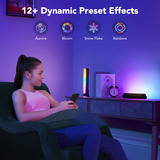 Govee Barras de luz Flow Plus RGBICWW WiFi + Bluetooth, Luz de LED 