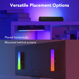 Govee Barras de luz Flow Plus RGBICWW WiFi + Bluetooth, Luz de LED 