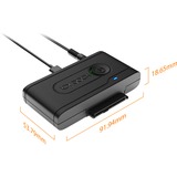 Icy Dock EZ-Adapter Ex MB931U-1VB R1, Adaptador negro