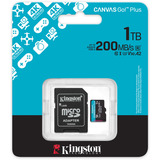 Kingston SDCG4/1TB, Tarjeta de memoria negro