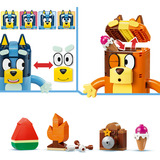 LEGO Bluey La familia de Bluey hecha de piezas LEGO, Juegos de construcción 