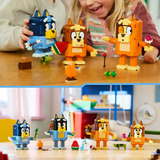 LEGO Bluey La familia de Bluey hecha de piezas LEGO, Juegos de construcción 