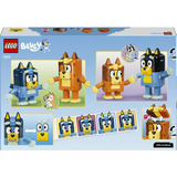 LEGO Bluey La familia de Bluey hecha de piezas LEGO, Juegos de construcción 